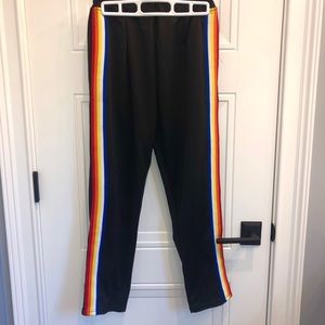rainbow sweatpants NEVER WORN